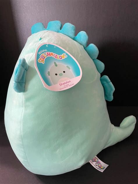 sheldon the blue seahorse squishmallow.